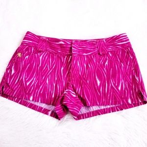 Express Pink Boho Aztec Patterned Shorts